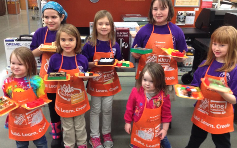 Pledge Project at Home Depot
